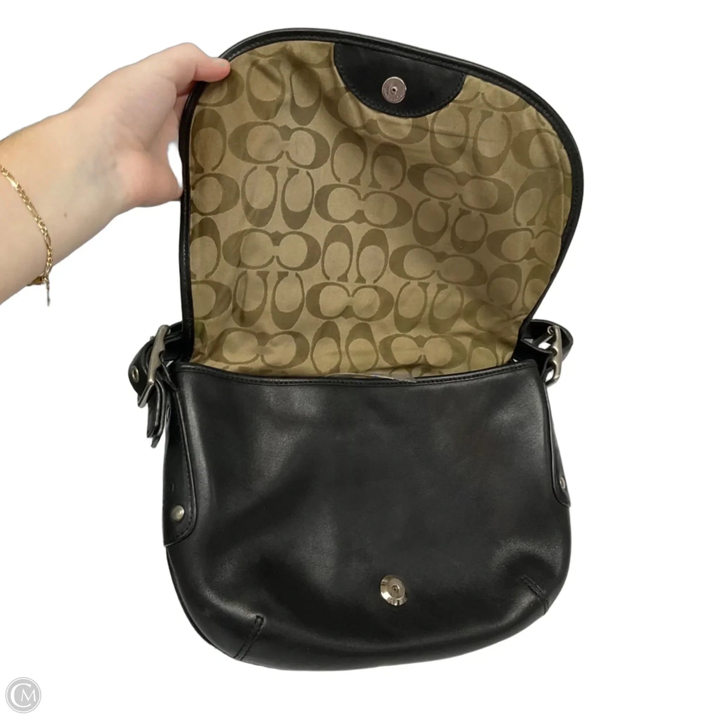 Crossbody Designer By Coach, Size: Medium