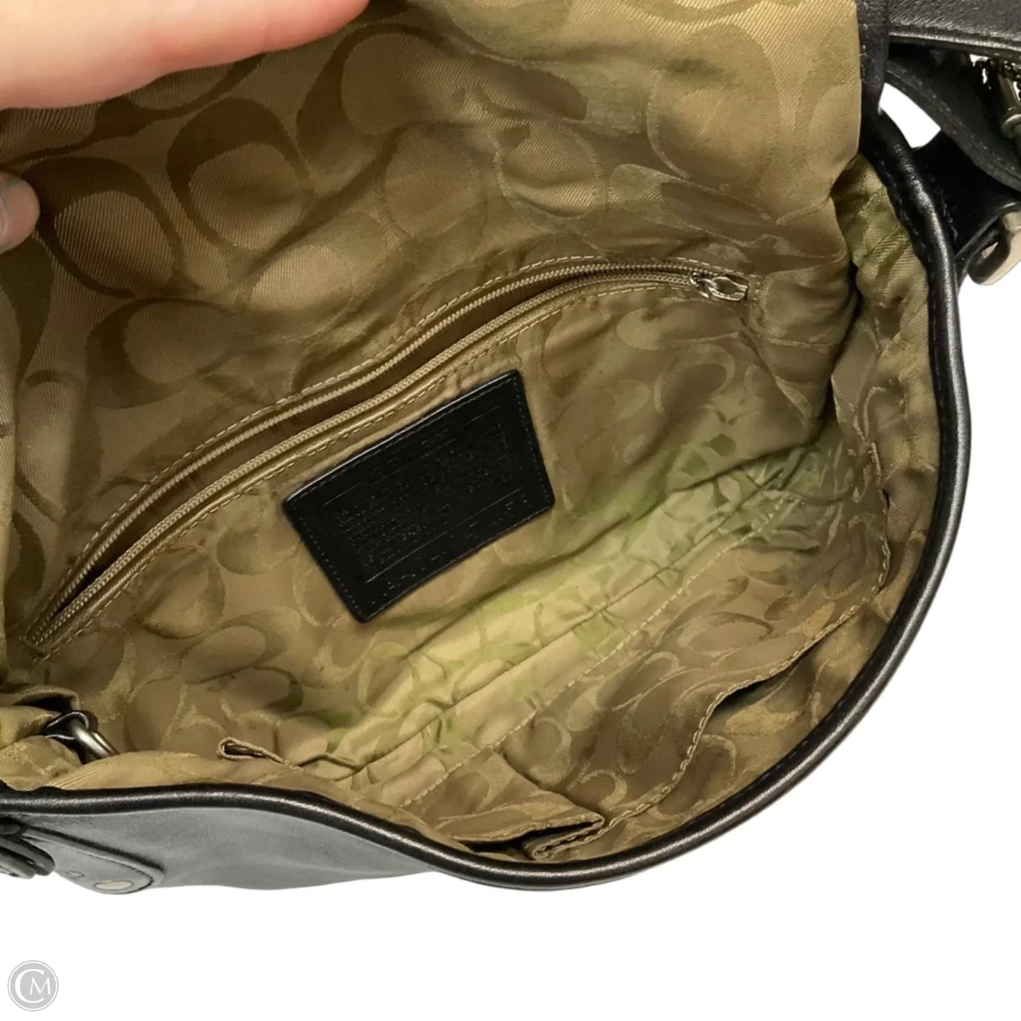 Crossbody Designer By Coach, Size: Medium