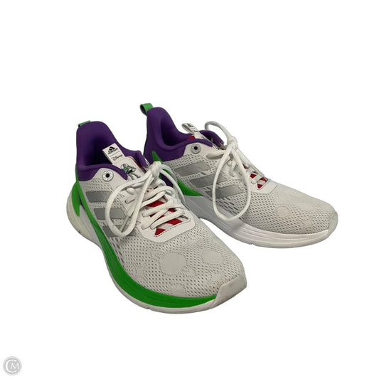 Shoes Athletic By Adidas In Gold & White, Size: 7.5