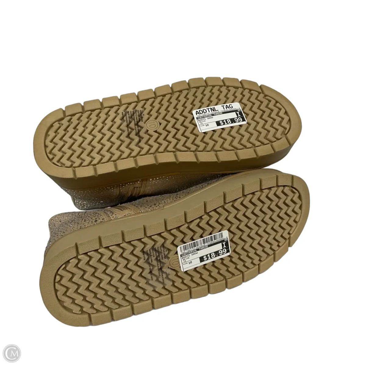 Boots Snow By Universal Thread In Beige, Size: 10