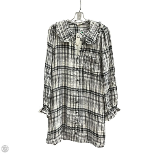 Dress Casual Short By Pilcro In Black & White, Size: M