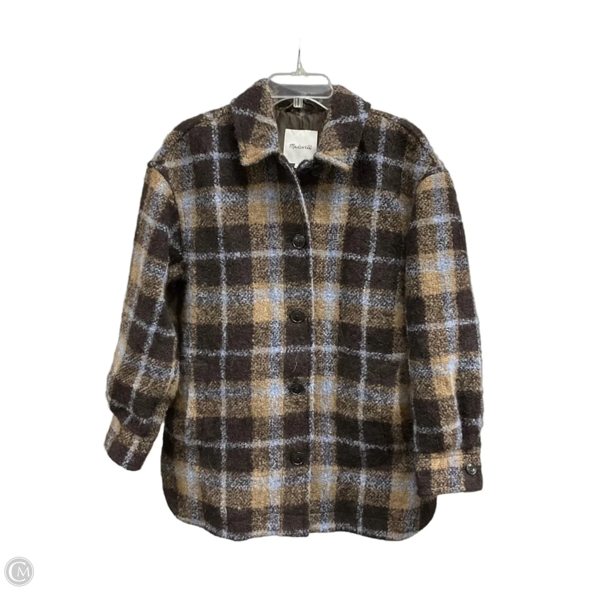 Jacket Other By Madewell In Plaid Pattern, Size: M
