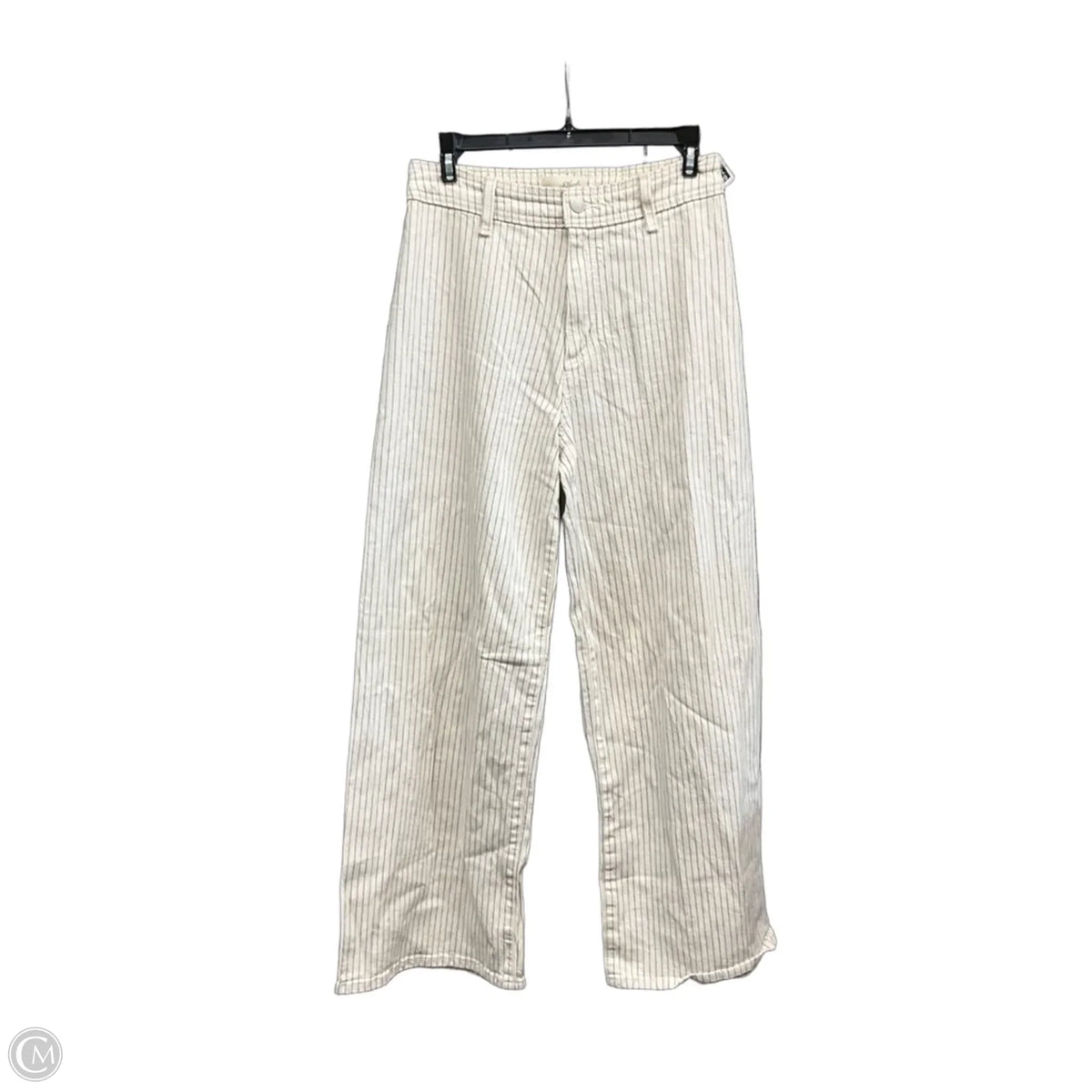 Pants Wide Leg By Universal Thread In Striped Pattern, Size: 6