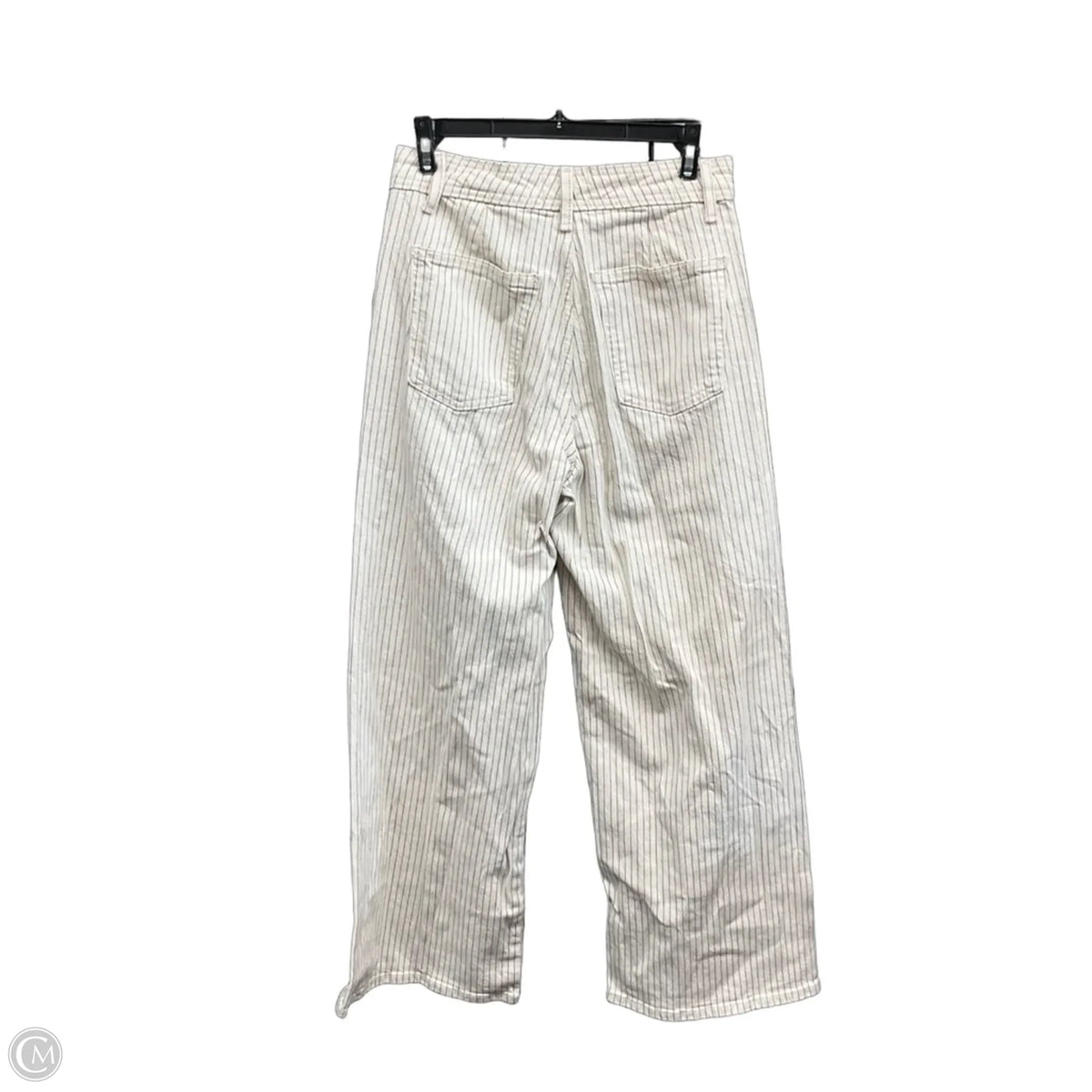 Pants Wide Leg By Universal Thread In Striped Pattern, Size: 6