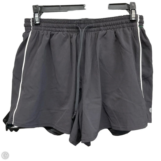 Athletic Shorts By Lululemon In Black & White, Size: 6