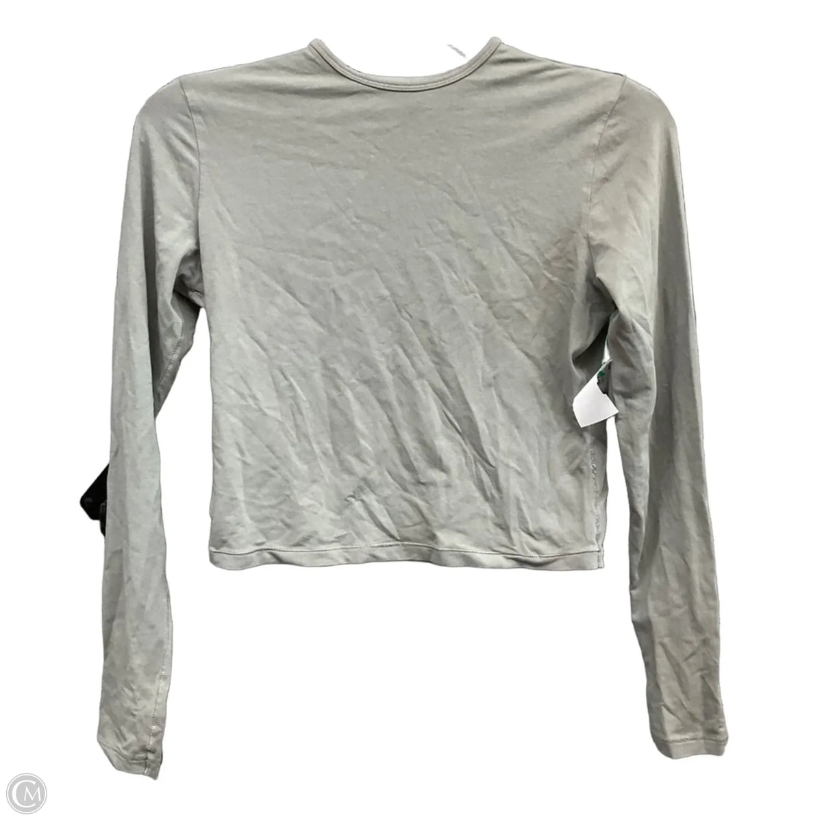 Top Long Sleeve Basic By Skims In Green, Size: M