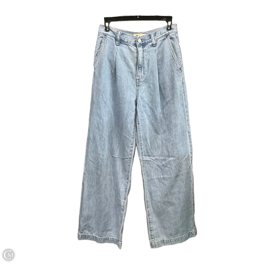 Jeans Wide Leg By Madewell In Blue Denim, Size: 0
