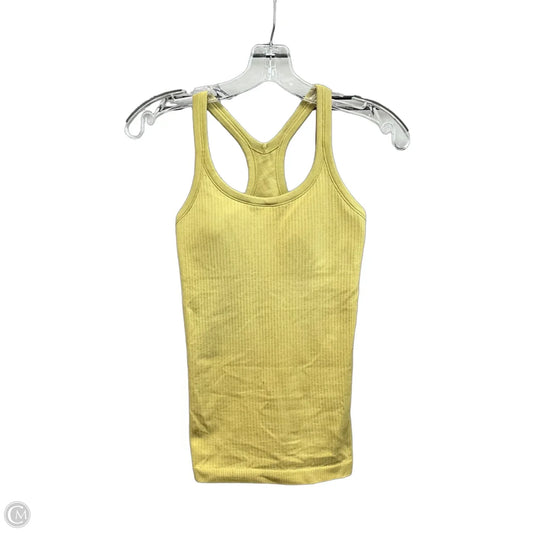 Athletic Tank Top By Lululemon In Green, Size: 4