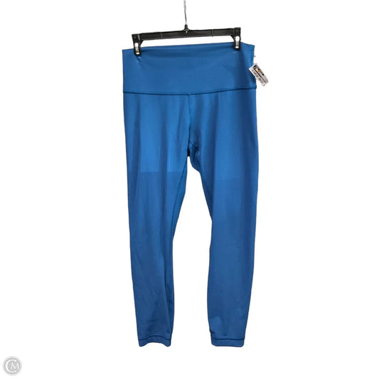 Athletic Leggings By Lululemon In Blue, Size: 8