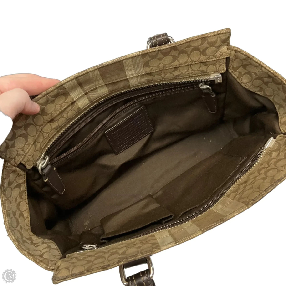 Handbag Designer By Coach, Size: Medium