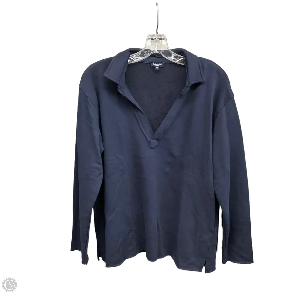 Sweatshirt Collar By Splendid In Navy, Size: M