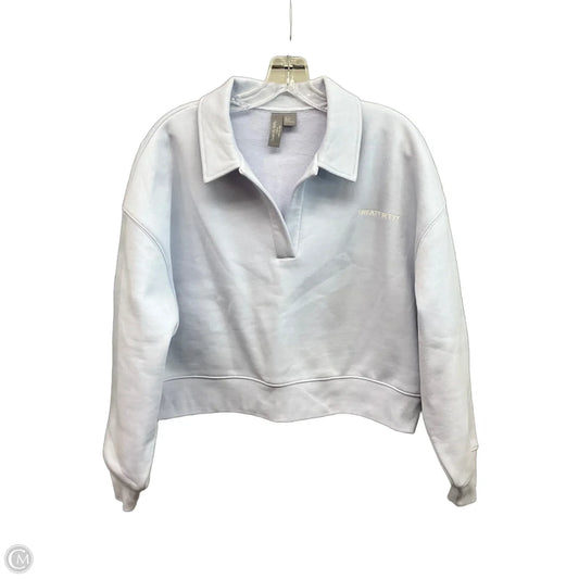 Sweatshirt Collar By Sweaty Betty In Blue, Size: 8