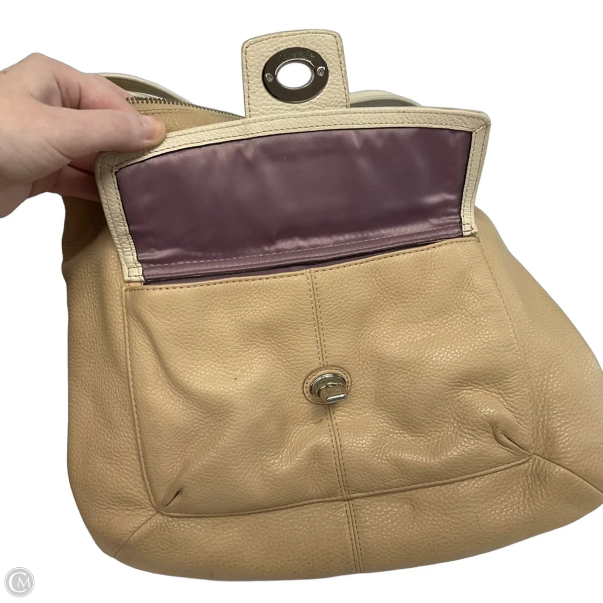 Handbag Designer By Coach, Size: Medium