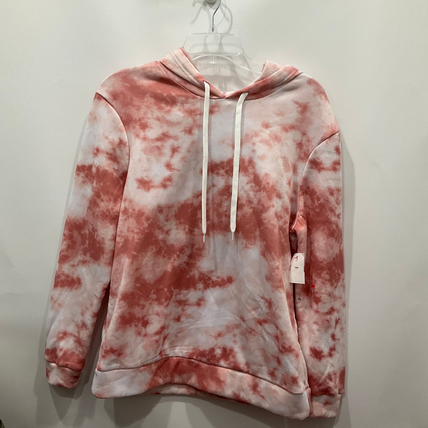 Tie Dye Sweatshirt Hoodie Crewneck Bobbie Brooks, Size M