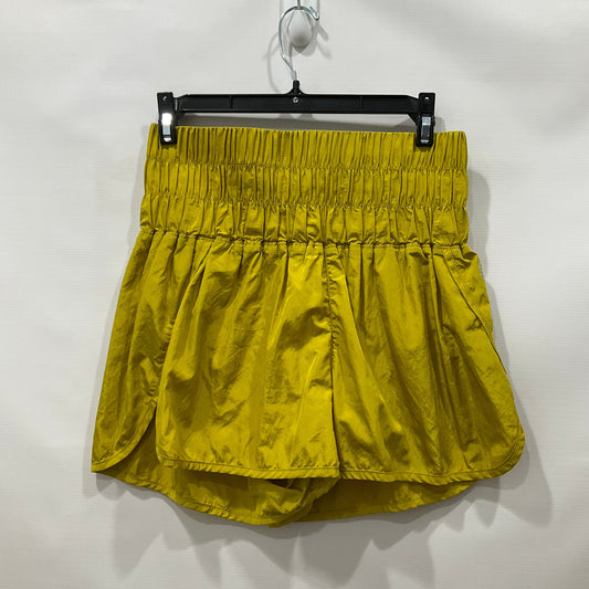 Gold Athletic Shorts Free People, Size M