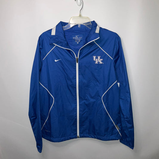 Blue Jacket Windbreaker Nike Apparel, Size M