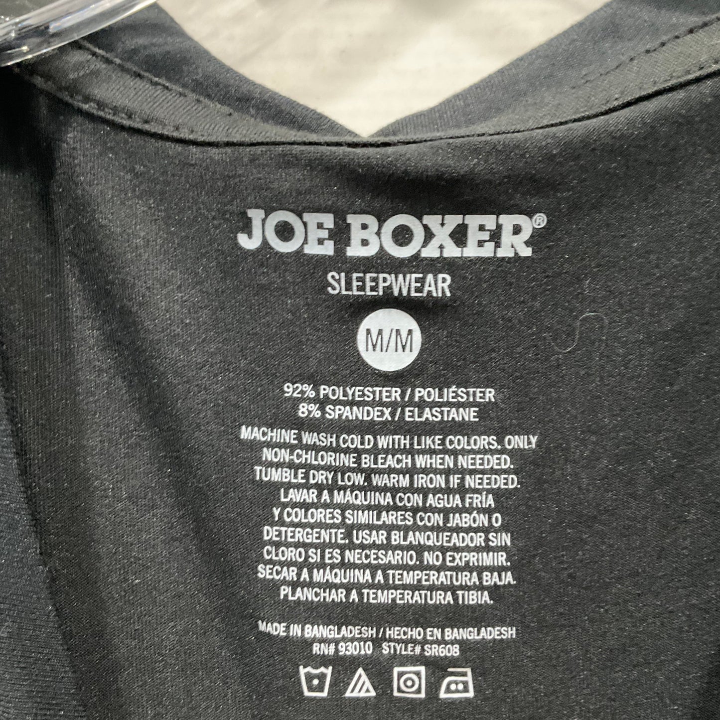 Top Short Sleeve Basic By Joe Boxer  Size: M