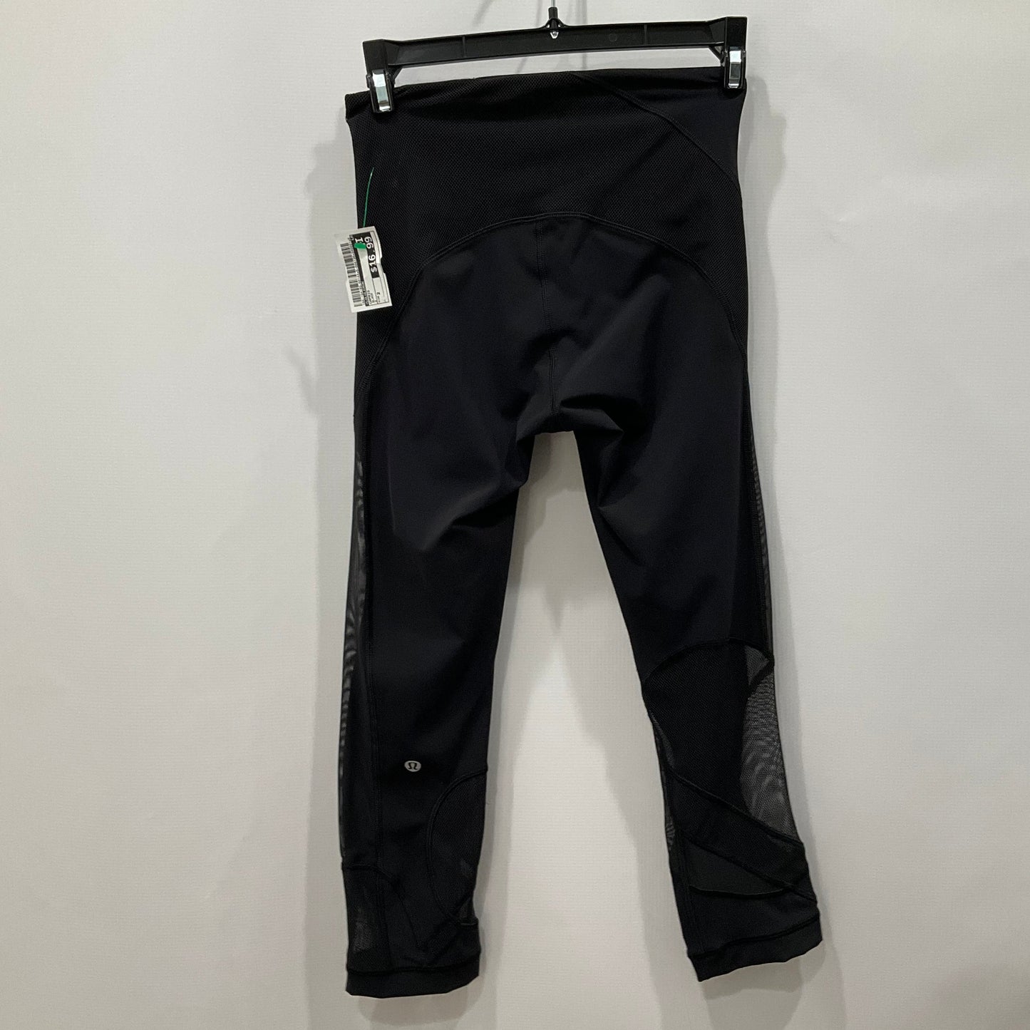 Capris By Lululemon In Black, Size: 2