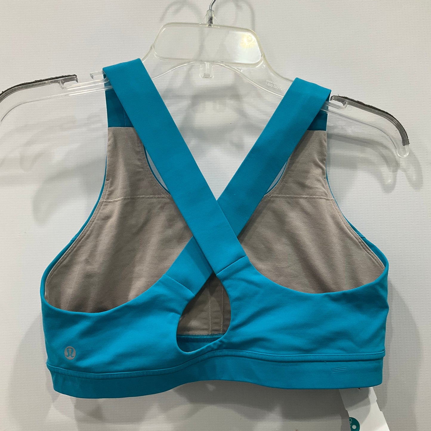 Athletic Bra By Lululemon In Blue, Size: 10