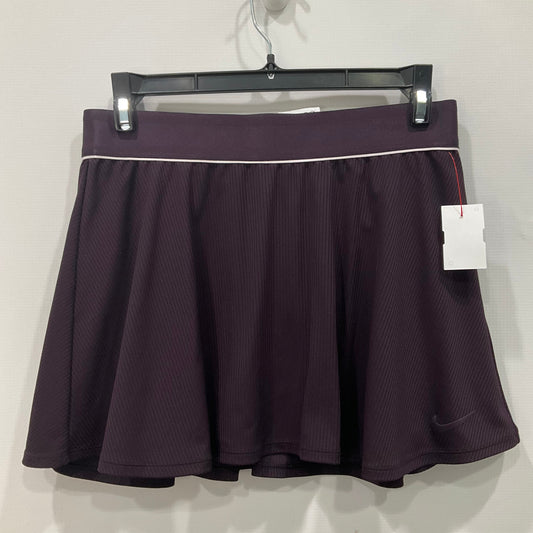 Athletic Skirt By Nike Apparel In Purple, Size: M