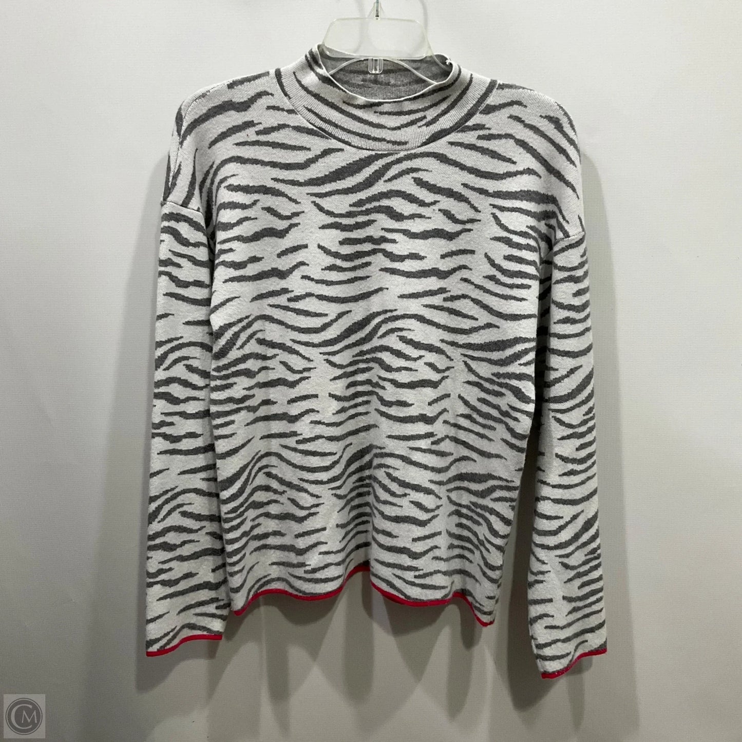 Top Long Sleeve By Anthropologie In Animal Print, Size: M