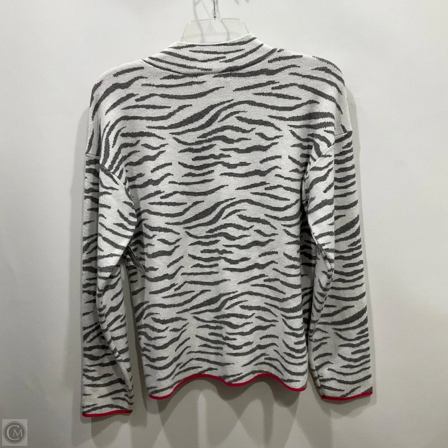 Top Long Sleeve By Anthropologie In Animal Print, Size: M