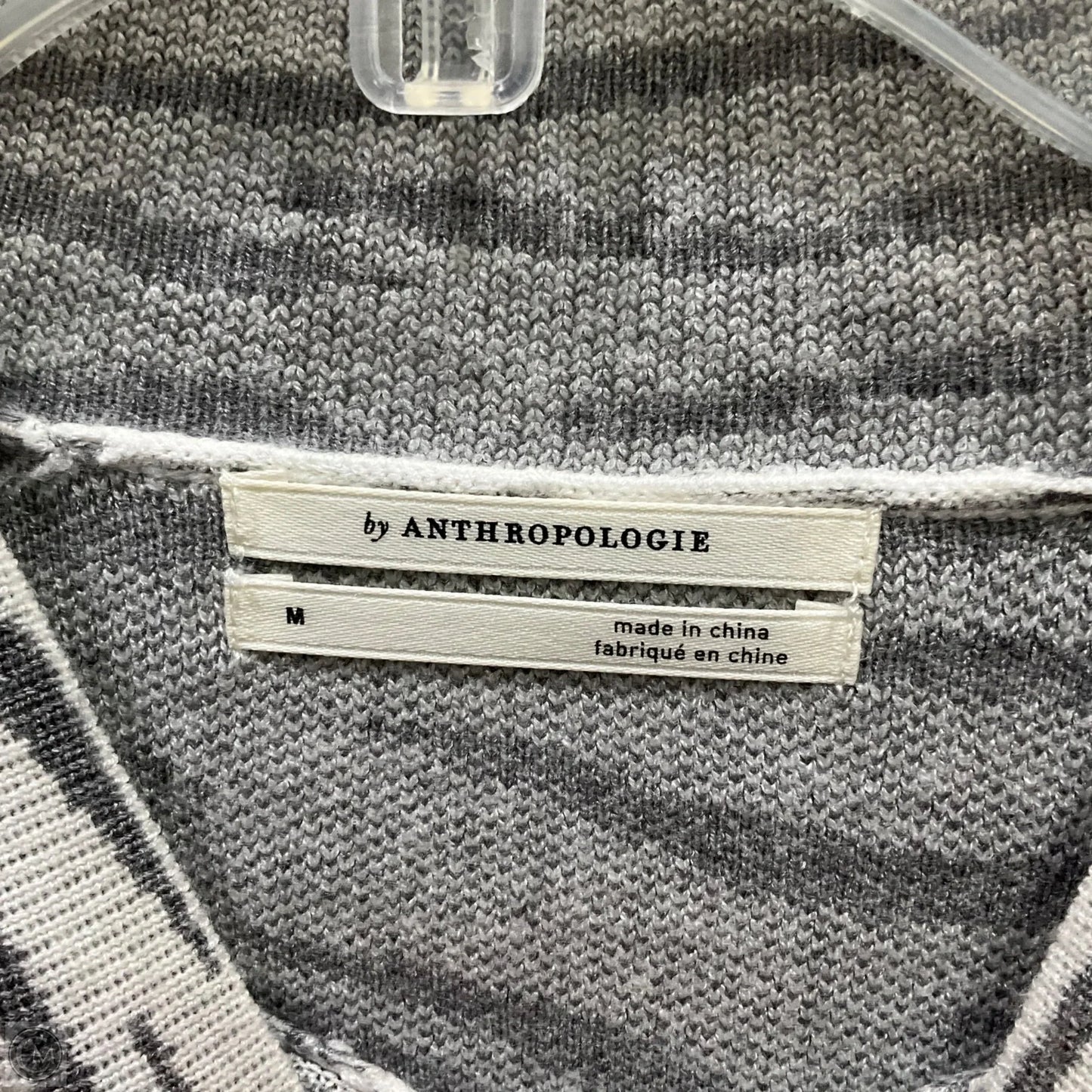 Top Long Sleeve By Anthropologie In Animal Print, Size: M