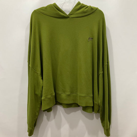 Sweatshirt Hoodie By Fabletics In Green, Size: 3x