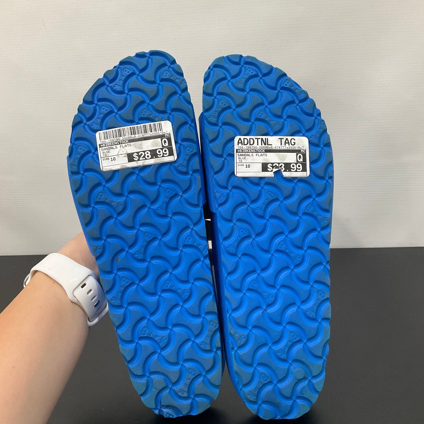 Sandals Flats By Birkenstock  Size: 10