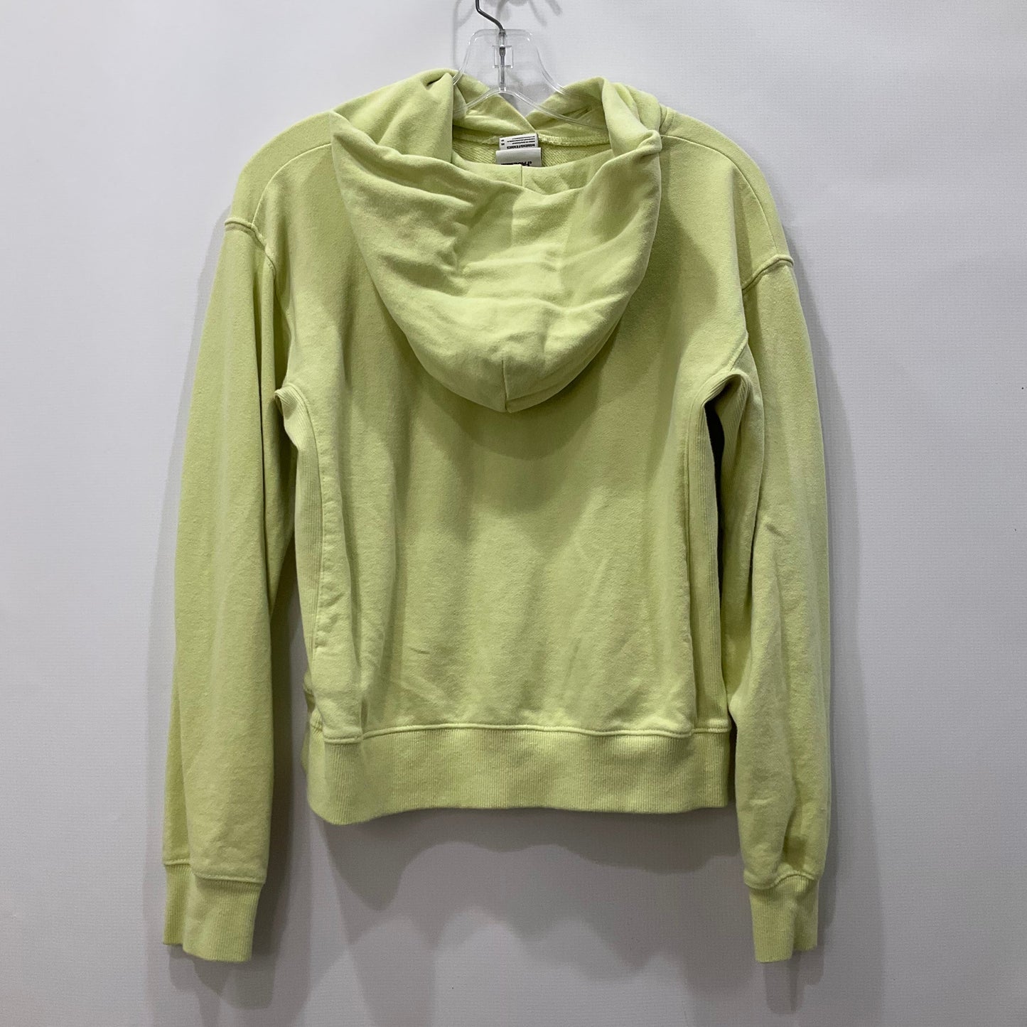 Sweatshirt Hoodie By North Face In Chartreuse, Size: Xs