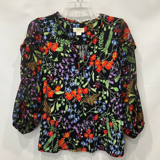 Blouse Long Sleeve By Maeve  Size: Xs