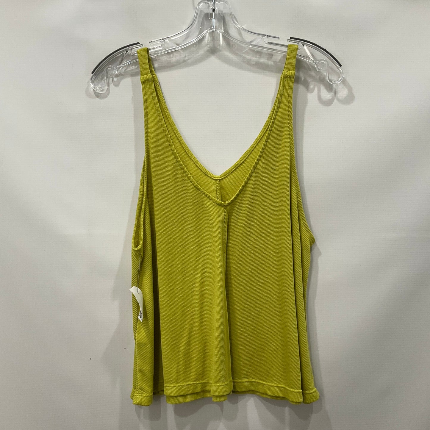 Green Top Sleeveless Basic Free People, Size S