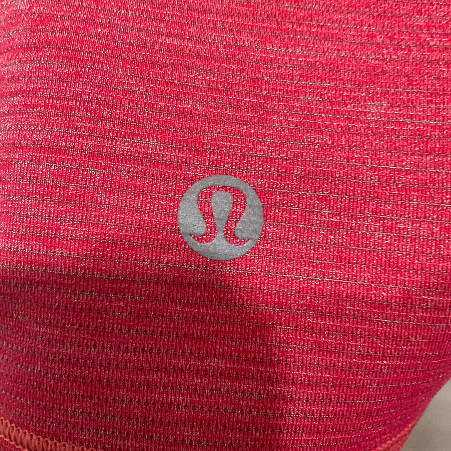 Pink Athletic Top Short Sleeve Lululemon, Size 12