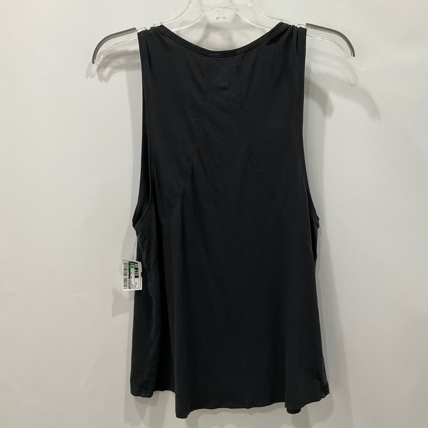 Athletic Tank Top By Lululemon In Black, Size: 10