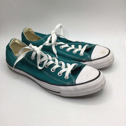 Shoes Sneakers By Converse In Teal, Size: 9