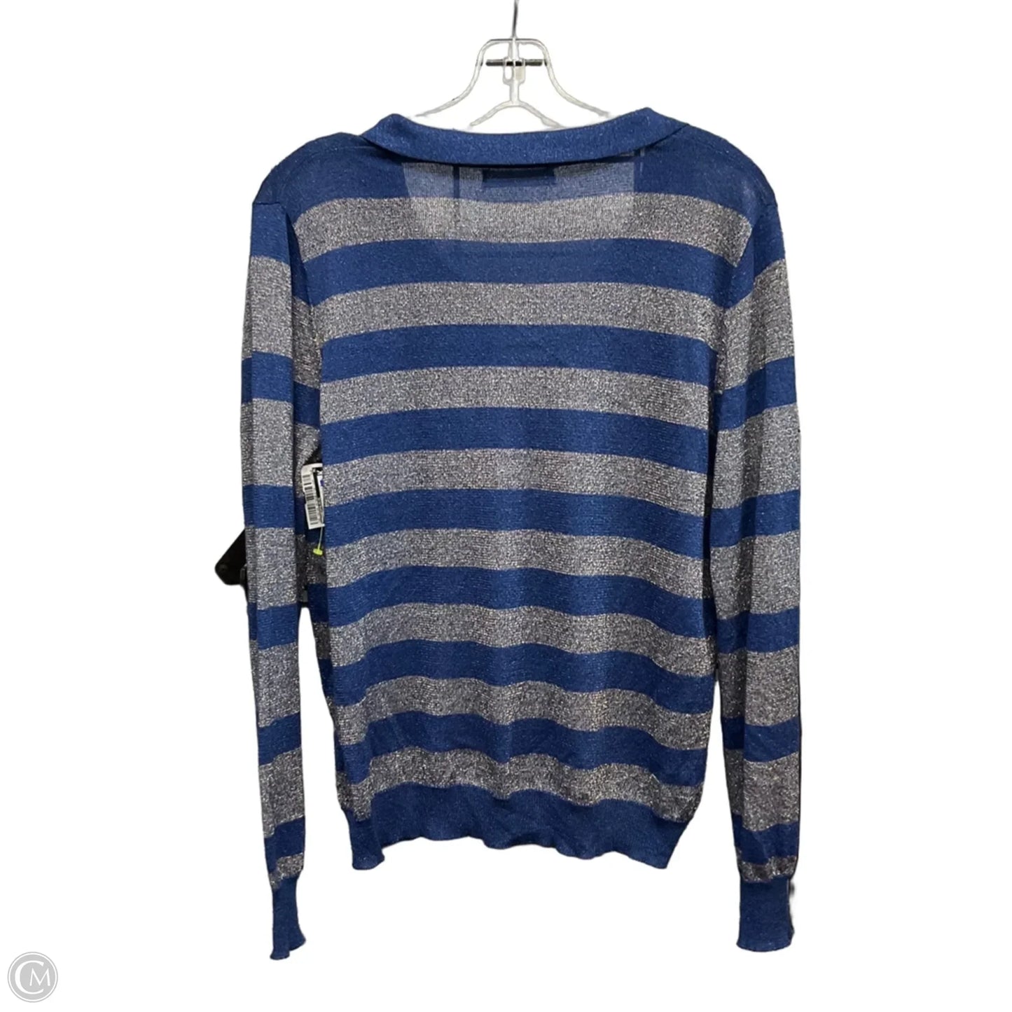 Top Long Sleeve By Anthropologie In Blue, Size: S