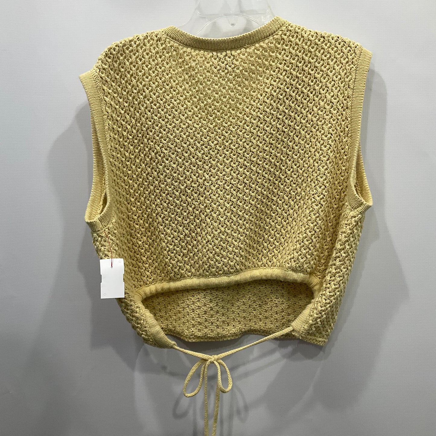 Vest Sweater By Arula In Yellow, Size: 1x