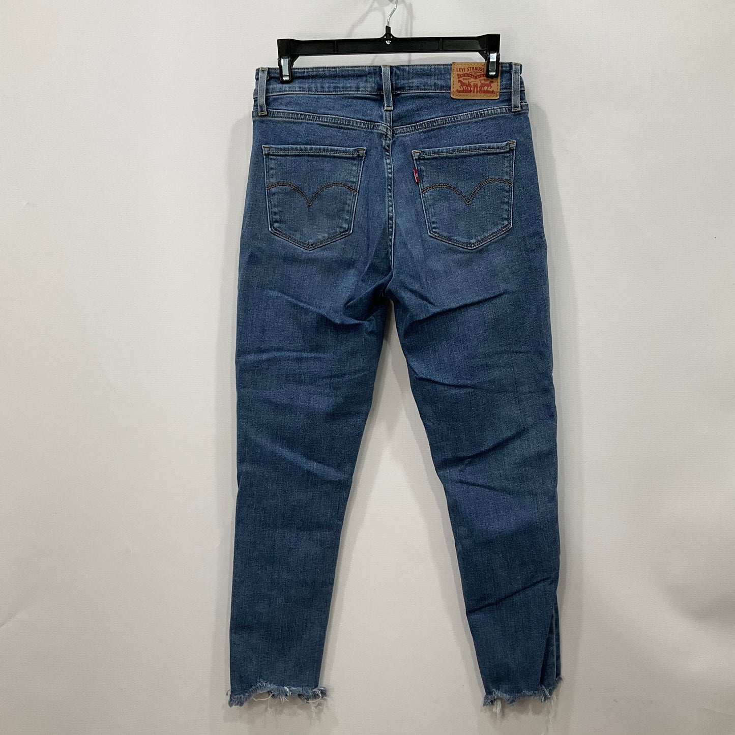 Jeans Skinny By Levis In Blue Denim, Size: 6