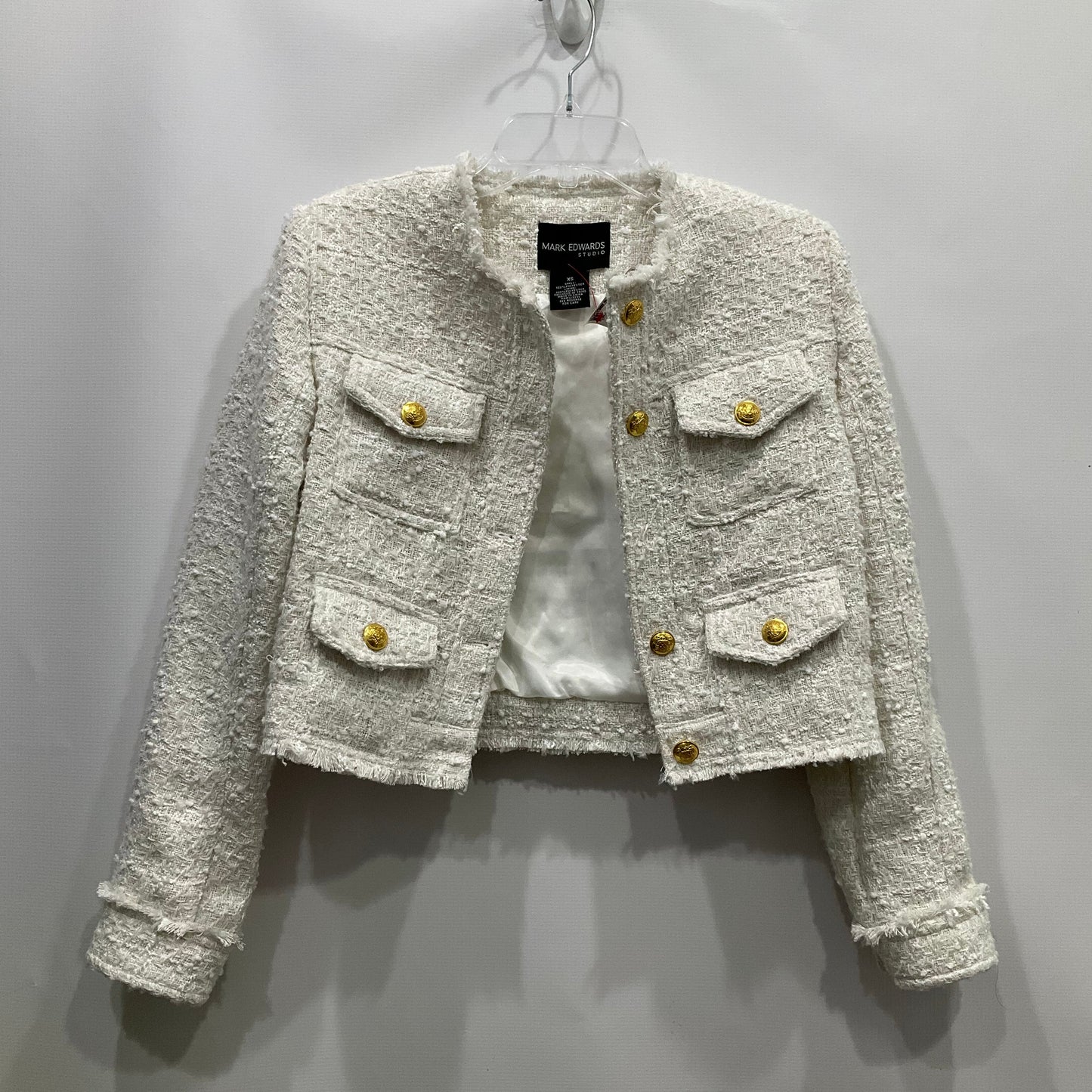 Blazer By Mark Edward’s studio In White, Size: Xs