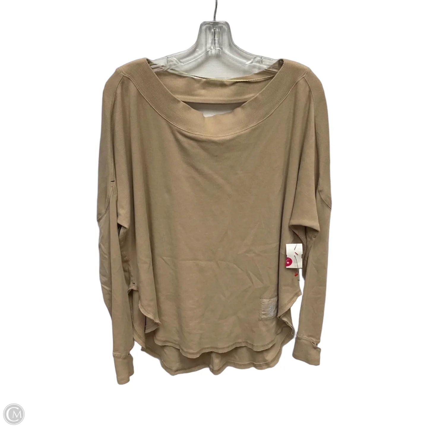 Top Long Sleeve By Free People In Beige, Size: S