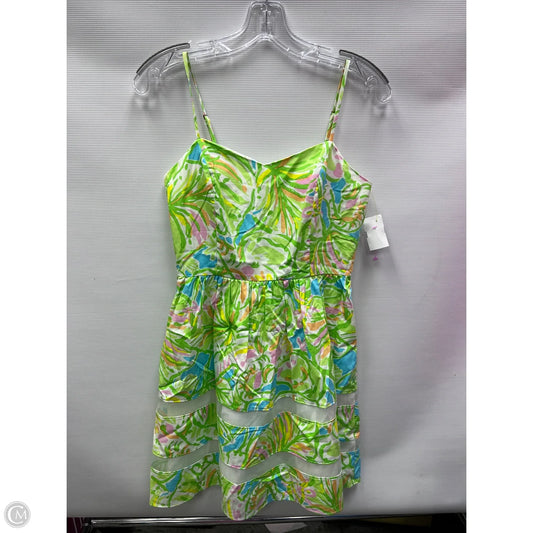Dress Designer By Lilly Pulitzer In Green, Size: 0
