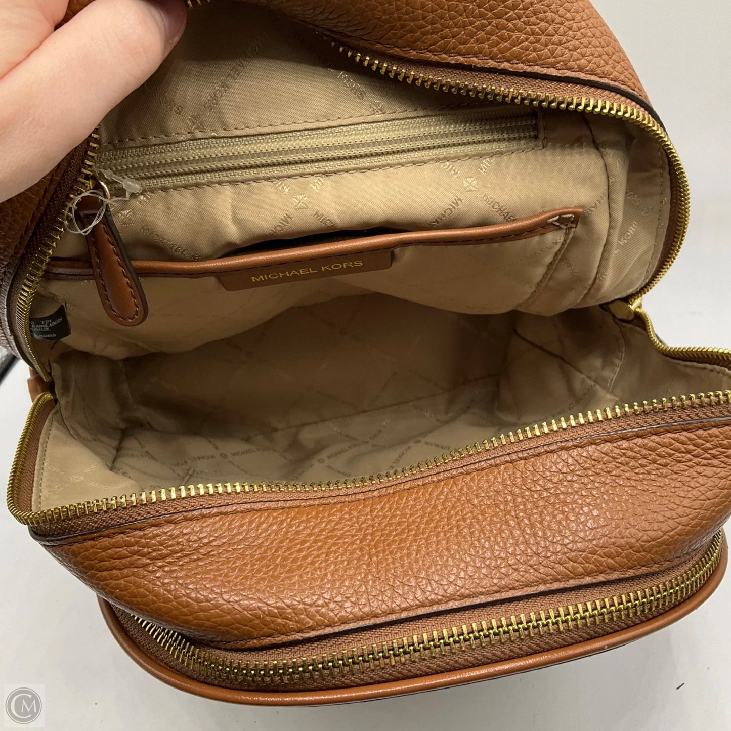 Backpack Designer By Michael Kors, Size: Medium