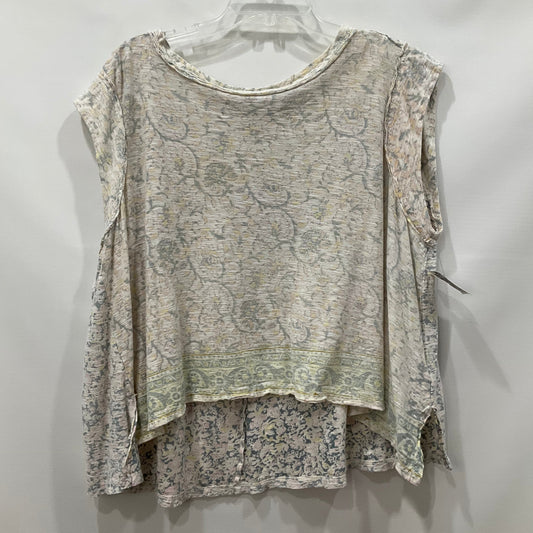 Multi-colored Top Short Sleeve Free People, Size Xs