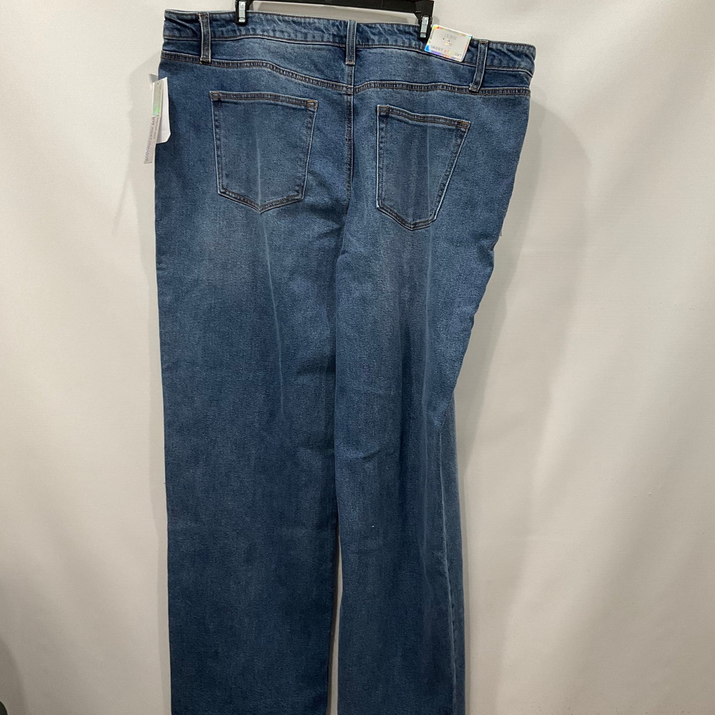 Blue Denim Jeans Straight Clothes Mentor, Size 24