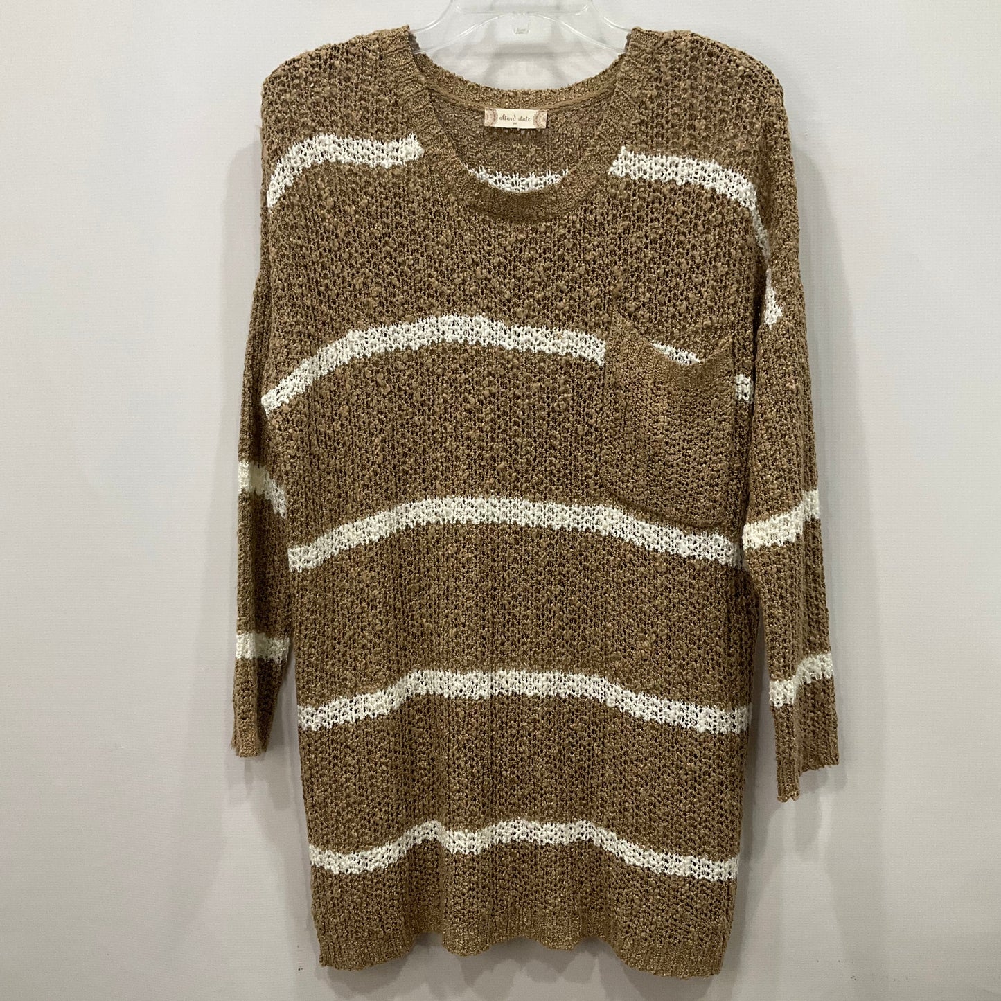 Top Long Sleeve By Altard State In Brown, Size: M