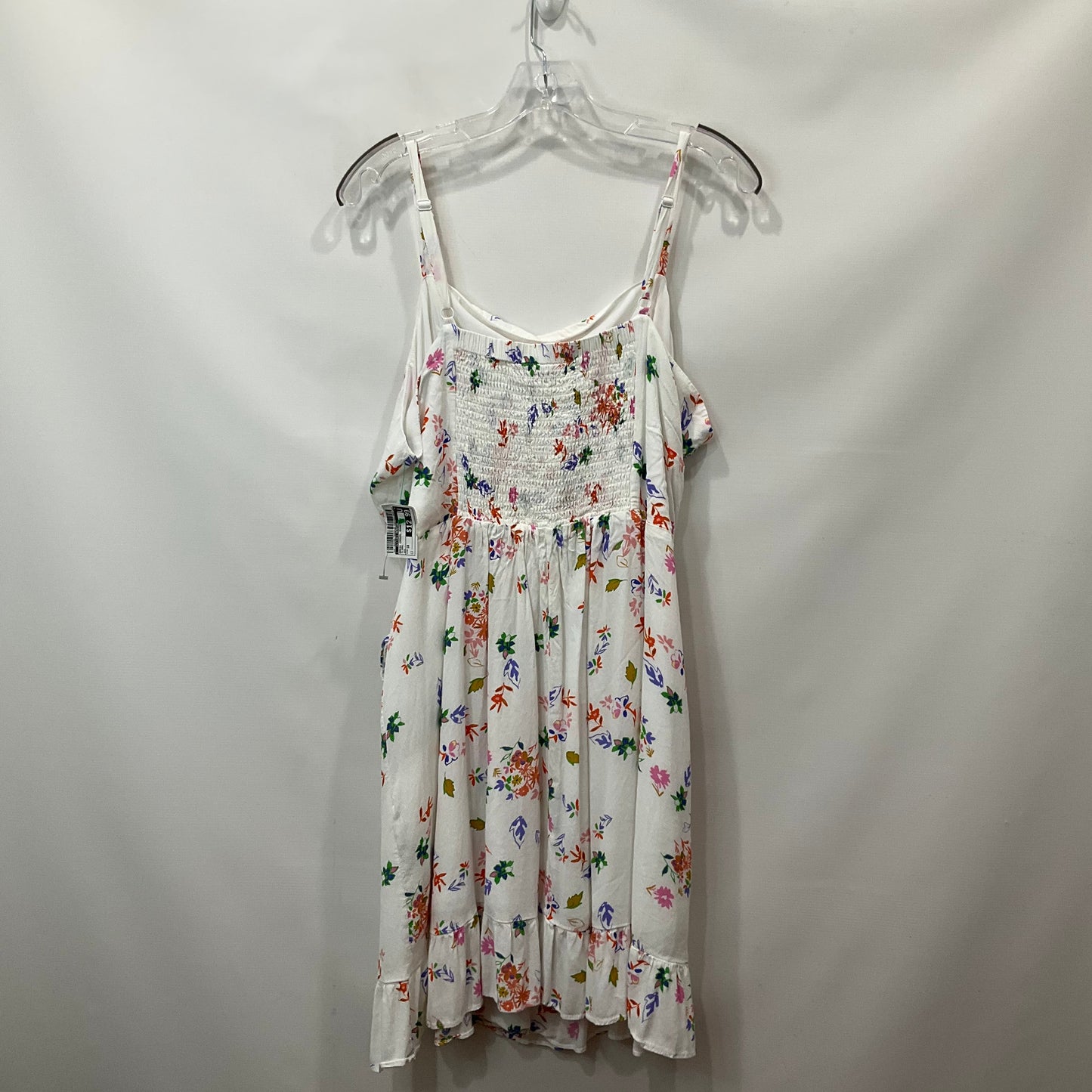 Floral Dress Casual Short CCX, Size 18