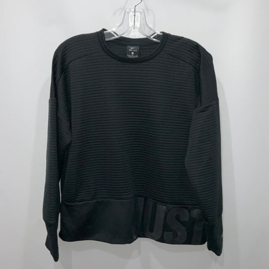 Sweatshirt Crewneck By Nike Apparel In Black, Size: S