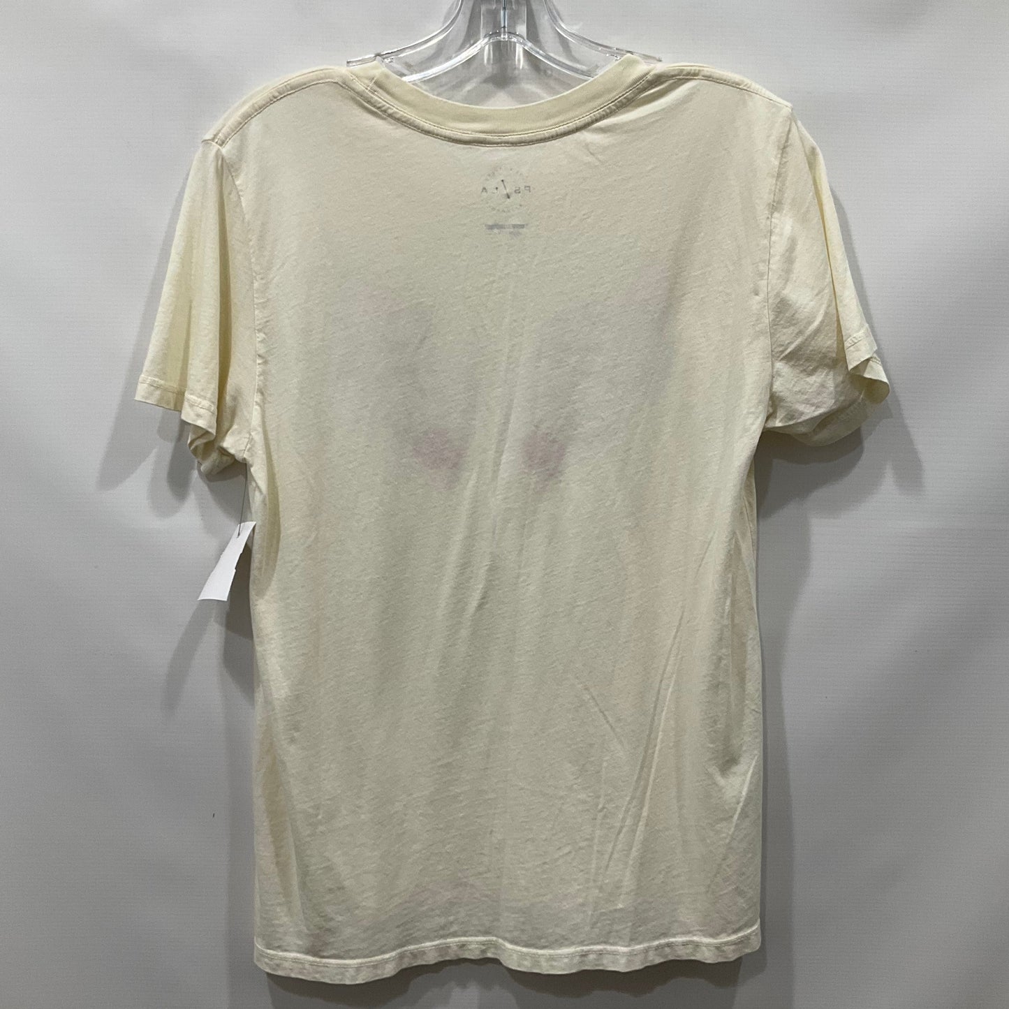 Cream Top Short Sleeve PS/LA, Size M