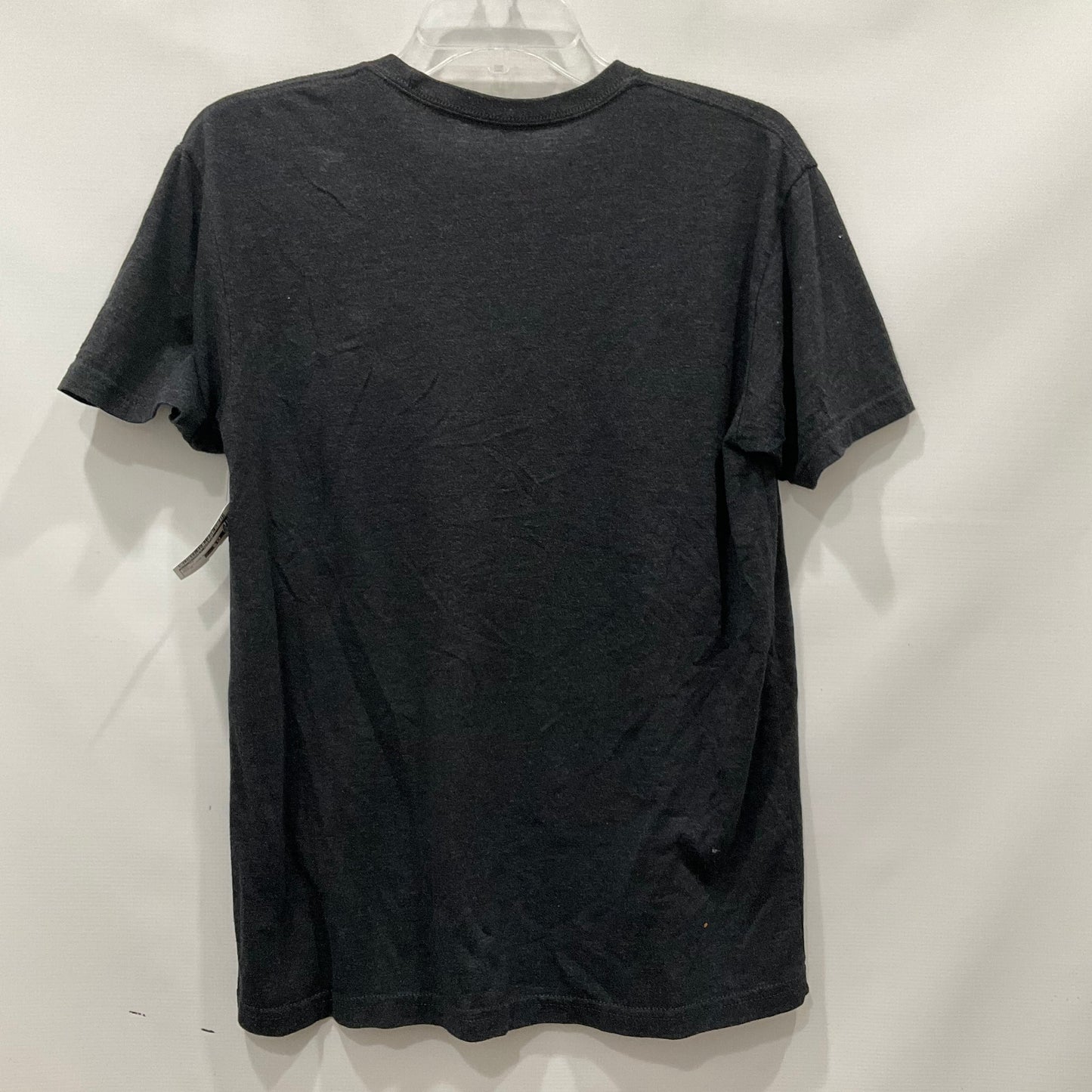 Grey Top Short Sleeve Clothes Mentor, Size M