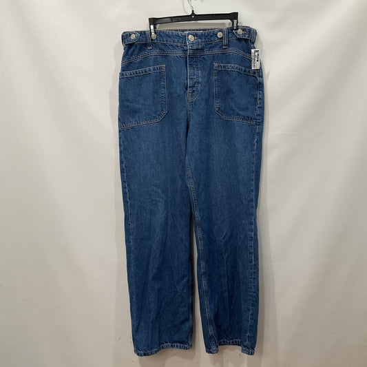 Blue Denim Jeans Straight We The Free, Size 12